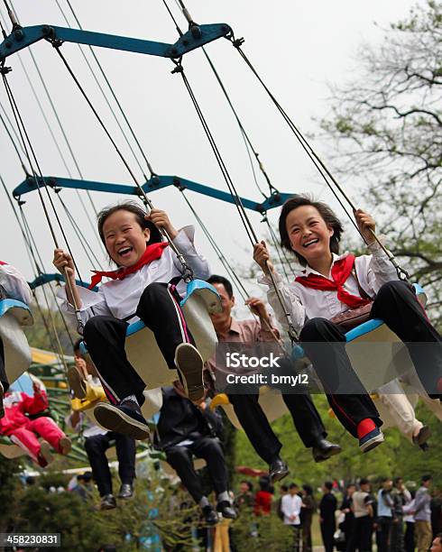 Nordkoreanische Kinder Im Taedongsanvergnügungspark Stockfoto und mehr Bilder von Asien