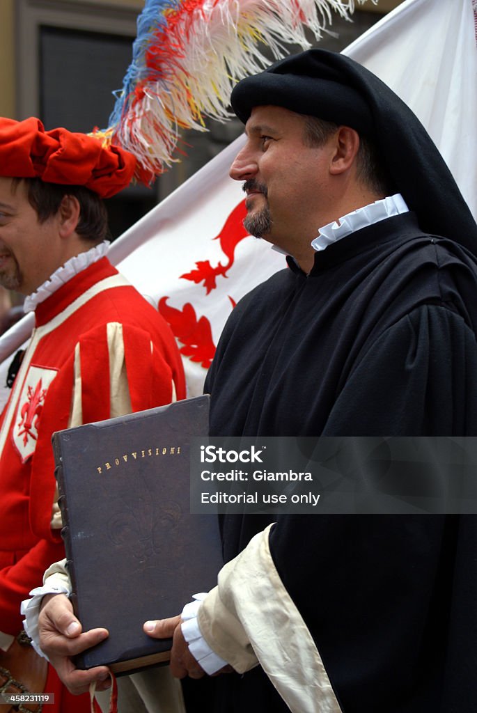 Calcio storico fiorentino - Foto stock royalty-free di Abbigliamento