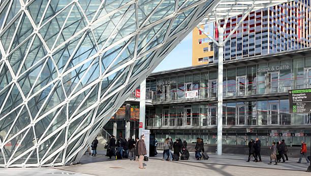 Macef, International Home Show Milan, Italy - January 24, 2013: People at the entrance of Fiera di Milano ready to enter Macef, International Home Show dedicated to interior design, home decoration, Made in Italy products. fiera stock pictures, royalty-free photos & images