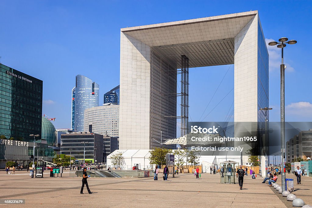 Grande Arche - Foto de stock de La Defensa libre de derechos