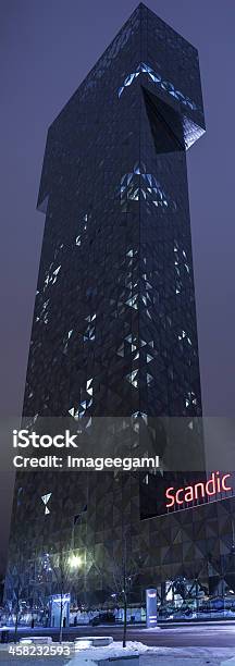 Scandic Victoria Tower Hotel In Kista Sweden Stock Photo - Download Image Now - Stockholm, Building Exterior, Built Structure