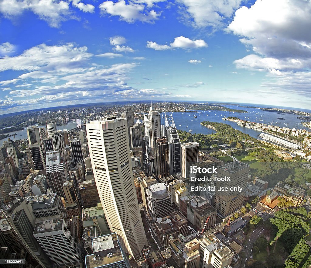 Cidade de Sydney - Foto de stock de Alto - Descrição Geral royalty-free