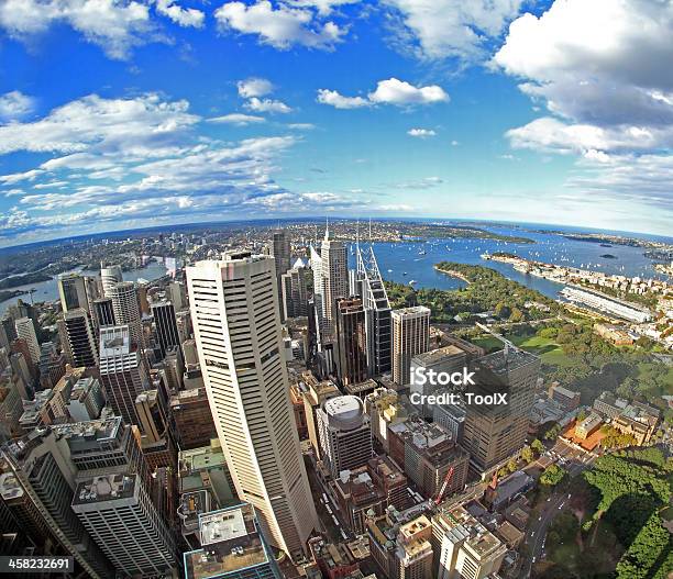 Vista Da Cidade De Sydney - Fotografias de stock e mais imagens de Alto - Descrição Física - Alto - Descrição Física, Anoitecer, Ao Ar Livre