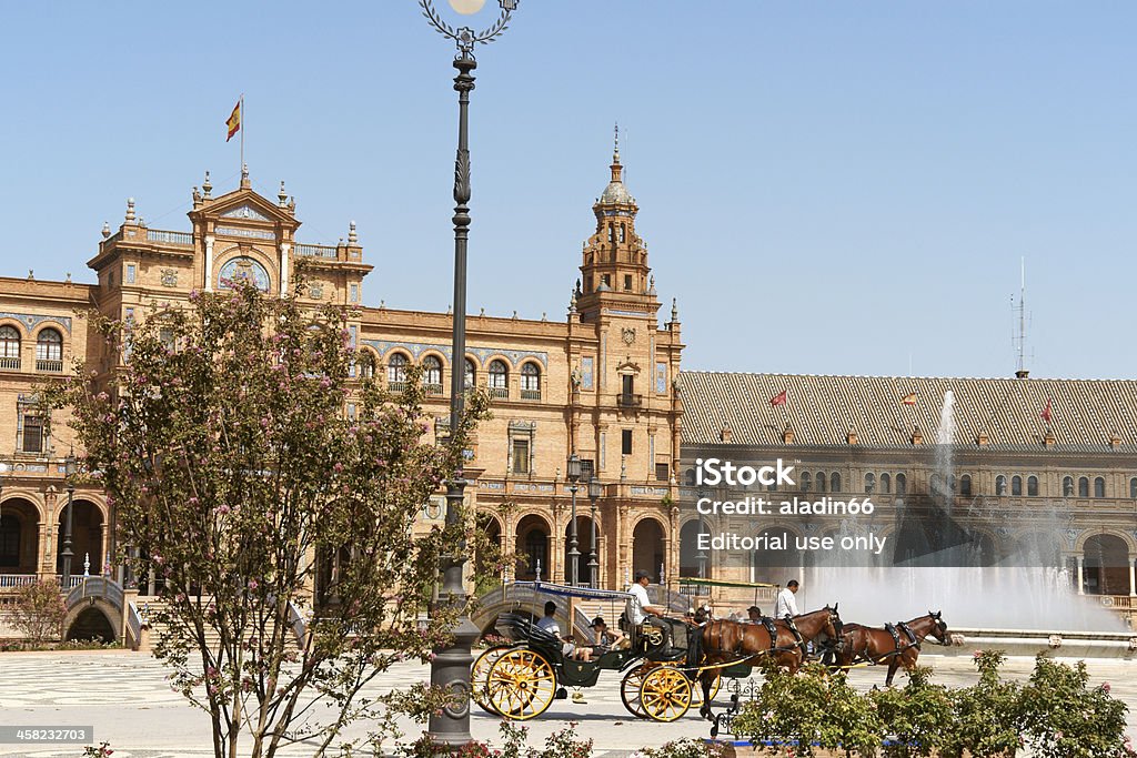 Palácio Espanhol em Sevilha, Espanha - Royalty-free Andaluzia Foto de stock