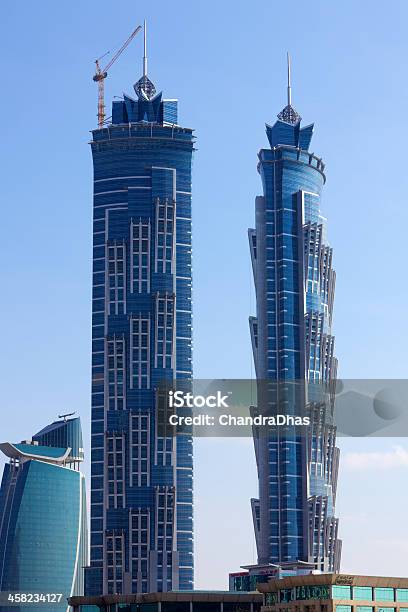 Dubai Uaemarriott Marquis Fast Abgeschlossen Stockfoto und mehr Bilder von Arabien - Arabien, Architektur, Baugewerbe