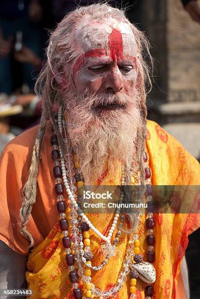 Foto de Sadhu e mais fotos de stock de Adulto - Adulto, Capitais internacionais, Cinza - Fenômeno natural