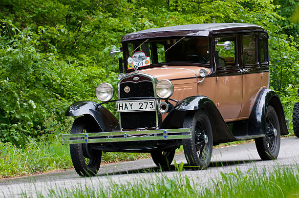 una ford modello anni - vehicle door vintage car collectors car sedan foto e immagini stock