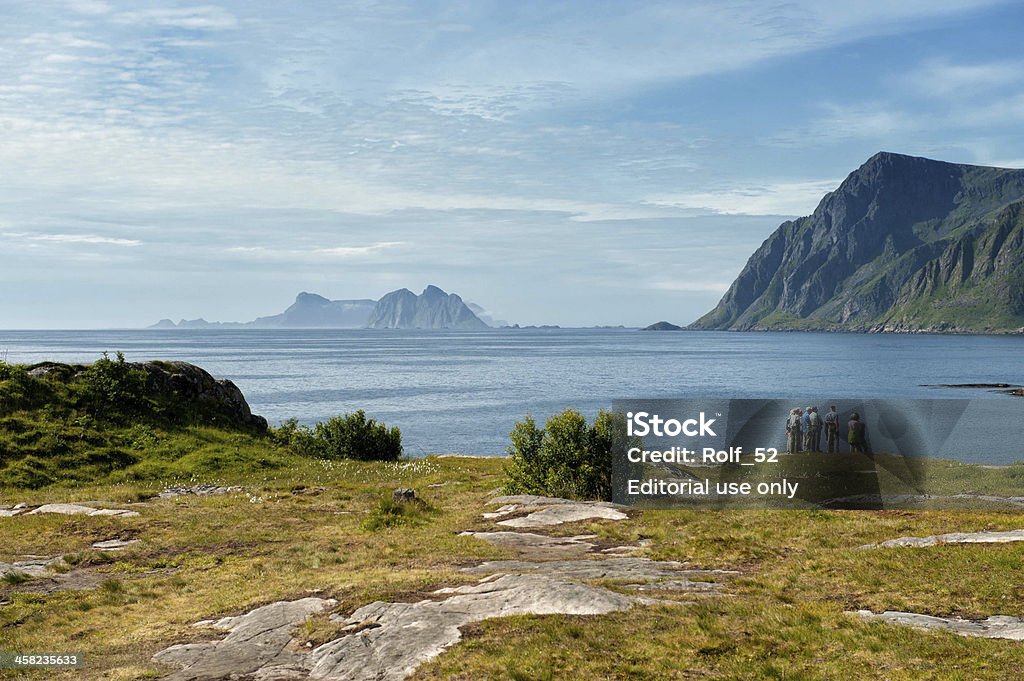 Final da estrada em Lofoten - Foto de stock de Beleza natural - Natureza royalty-free