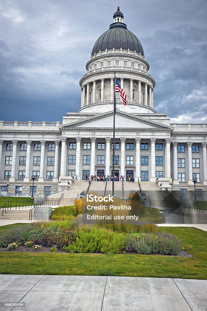 Capitolio del Estado de Utah Salt Lake City, Estados Unidos - Foto de stock de Aire libre libre de derechos