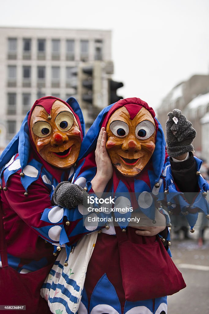 Carnival celebración en Freiburg, Alemania 2013 - Foto de stock de Festival de Fasnacht libre de derechos