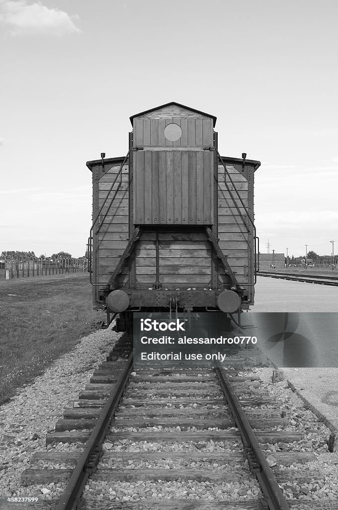 Déportation break à Auschwitz Birkenau - Photo de Déportation libre de droits