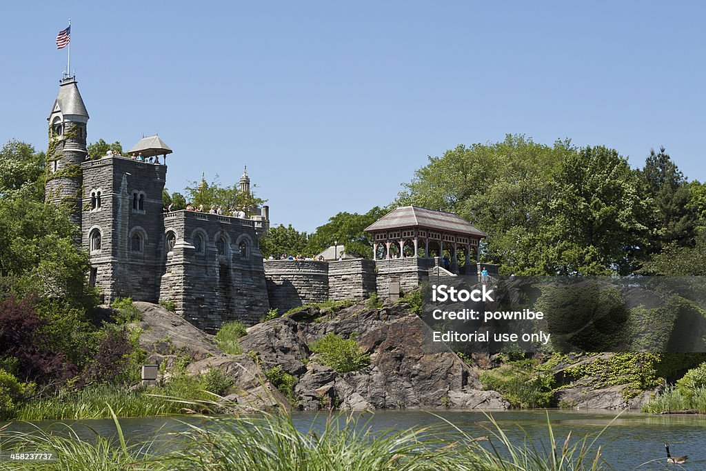 Castillo de Belvedere, Manhattan. - Foto de stock de Castillo de Belvedere - Manhattan libre de derechos