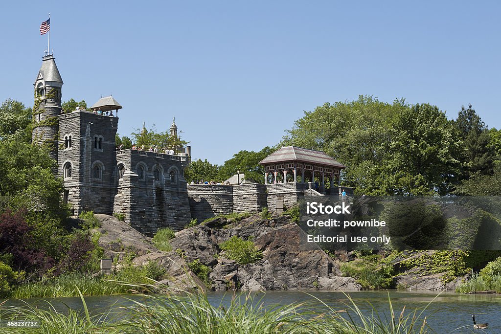 Castello di Belvedere, Manhattan. - Foto stock royalty-free di Castello Belvedere - Manhattan
