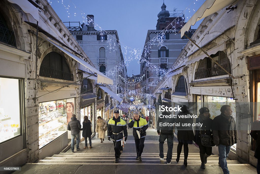 Weihnachts-shopping in Venedig - Lizenzfrei Altstadt Stock-Foto