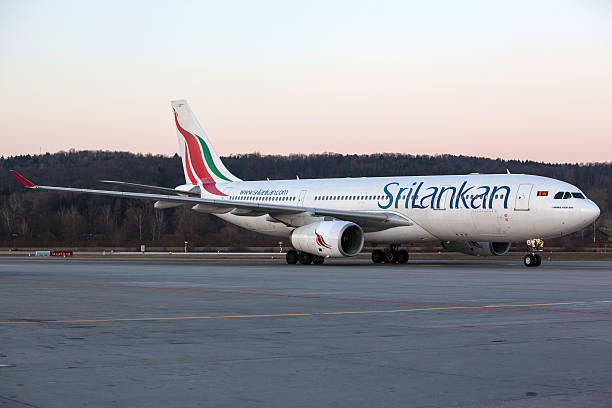 SriLankan Airlines Airbus A330-243 stock photo