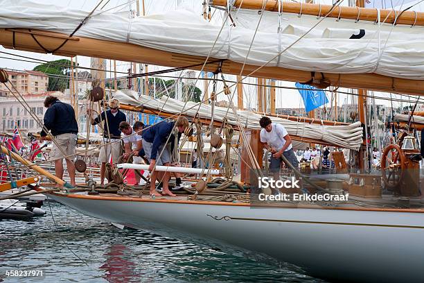 Regates Royale De Cannes Foto de stock y más banco de imágenes de Acontecimiento - Acontecimiento, Anticuado, Barco de vela