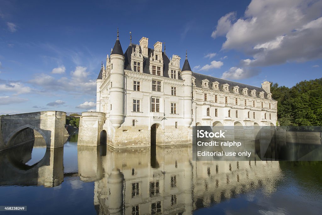 Castello di Chenonceaux - Foto stock royalty-free di Chenonceaux