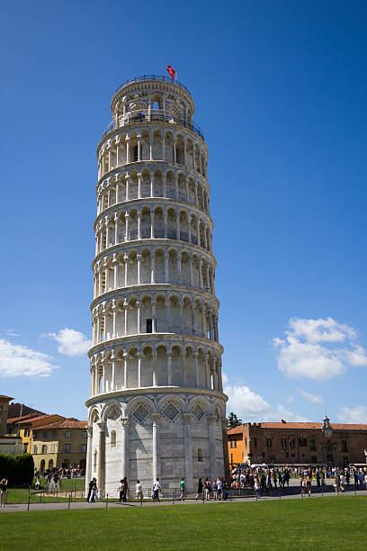 A torre inclinada de Pisa - foto de acervo