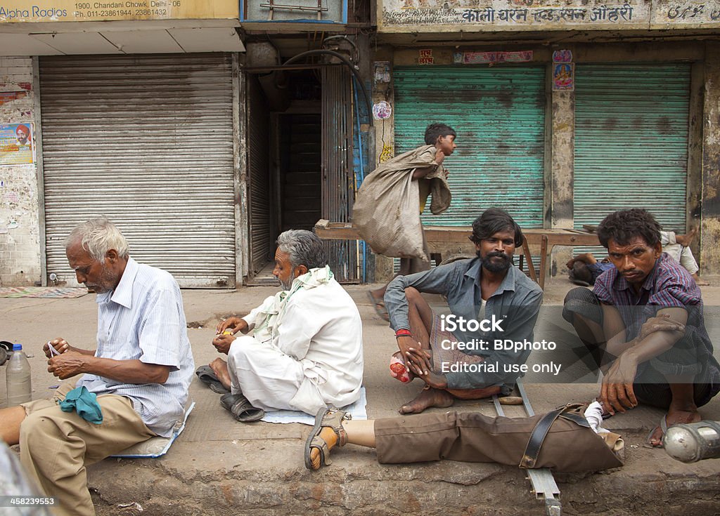 Street clínica, New Delhi, India - Royalty-free Doutor Foto de stock