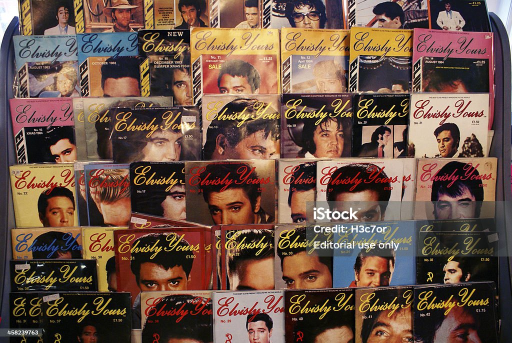 Original Elvisly vous collectionneurs magazine - Photo de Elvis Presley libre de droits