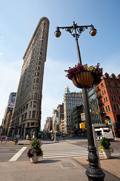 Flatiron building in New York – Foto