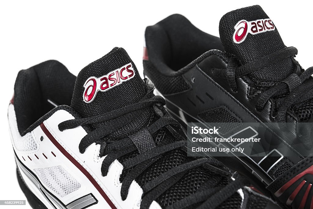 Asics Gel-Volley Elite-Sport Schuh - Lizenzfrei Ausrüstung und Geräte Stock-Foto