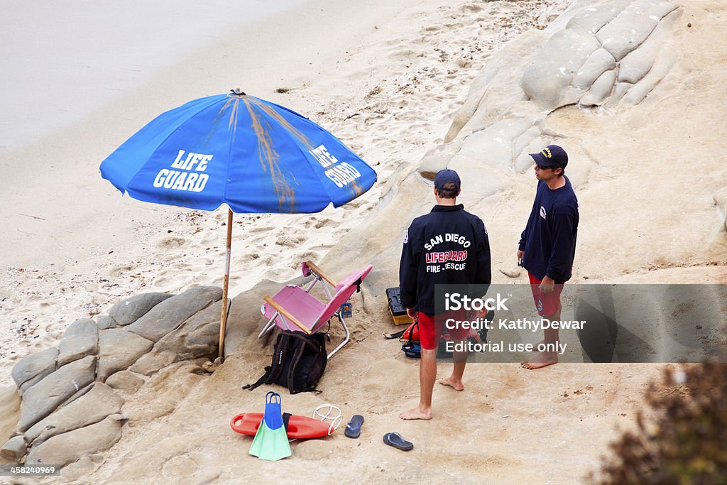 San Diego Lifeguards - Royalty-free Nadador-Salvador Foto de stock