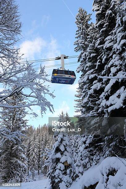 Tiroler Zugspitzbahn Tram - Fotografie stock e altre immagini di Abete - Abete, Albero, Alpi