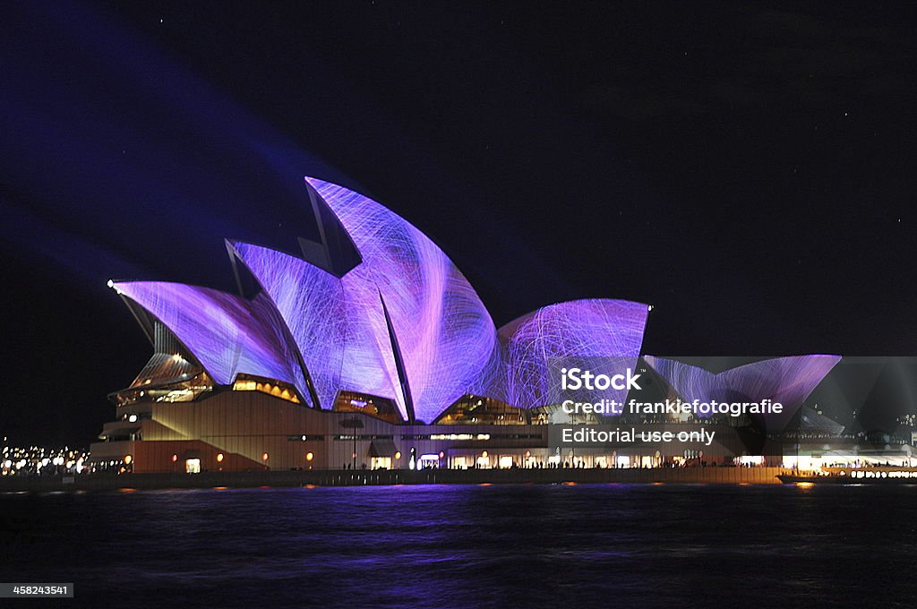 Ópera de Sydney de 2013 - Royalty-free Noite Foto de stock