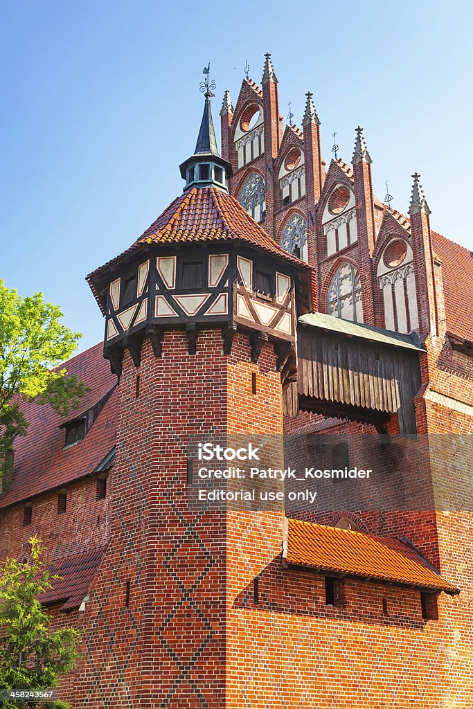 Замок из Teutonic заказ в Мальборк - Стоковые фото Biggest роялти-фри
