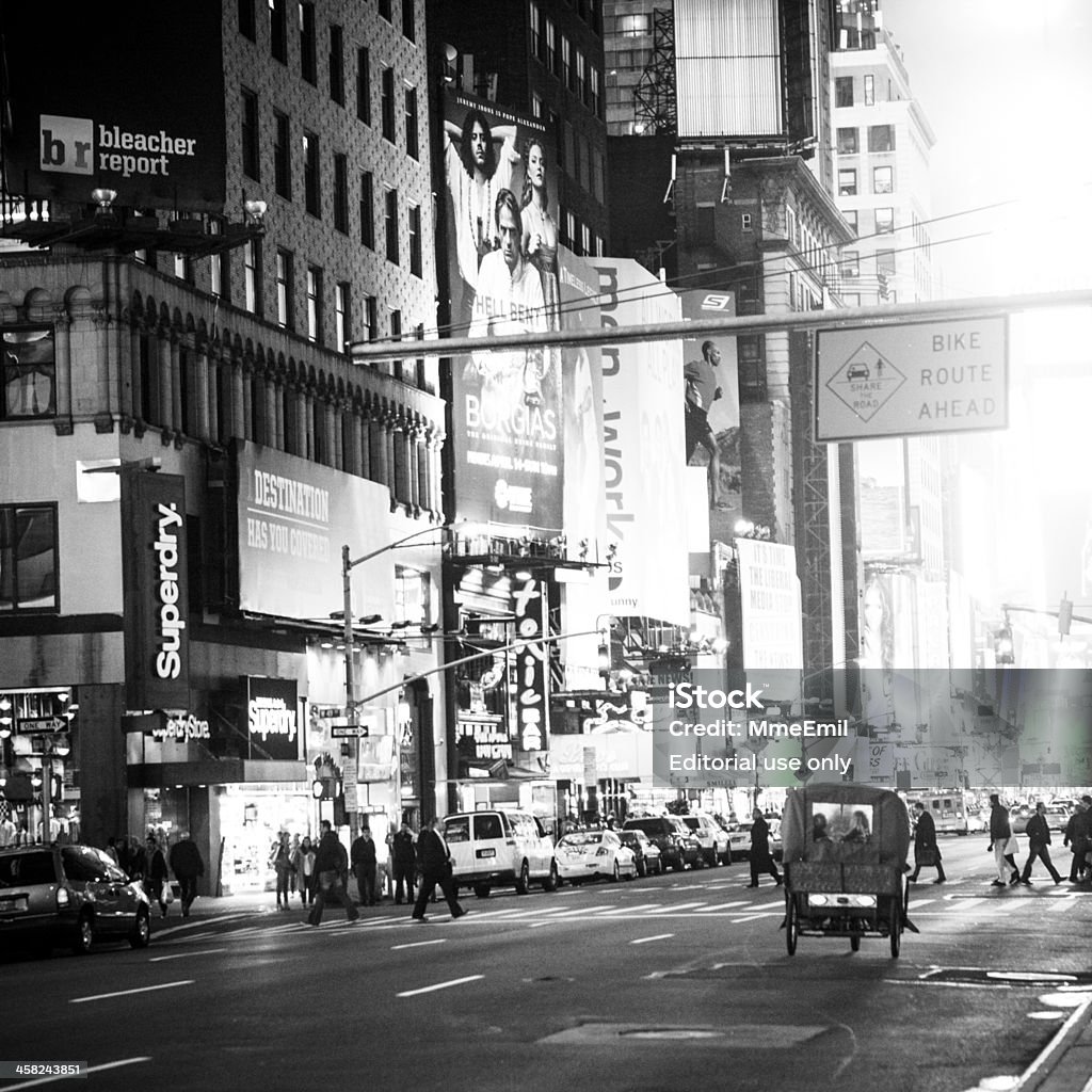 Times Square de nuit - Photo de 7ème avenue libre de droits