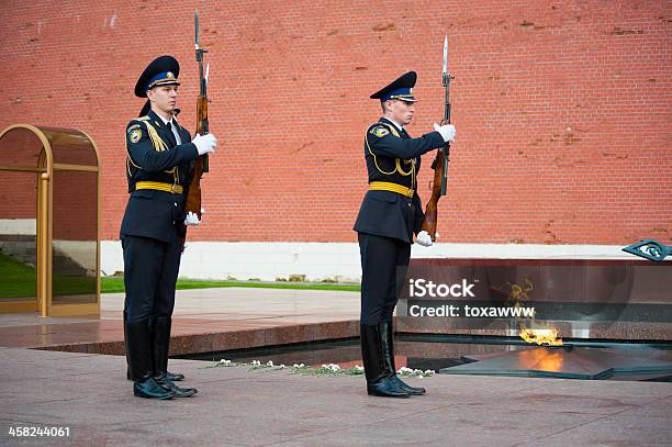 Hora De Mudar O Guarda De Honra - Fotografias de stock e mais imagens de Agente de segurança - Agente de segurança, Armamento, Baioneta