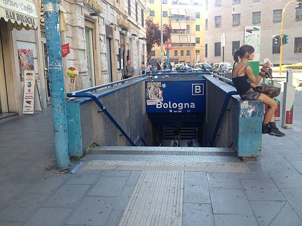 bologna station - editorial iphone train city stock-fotos und bilder