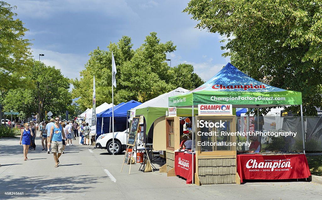 Neue West Fest 2013 Fort Collins - Lizenzfrei Altstadt Stock-Foto