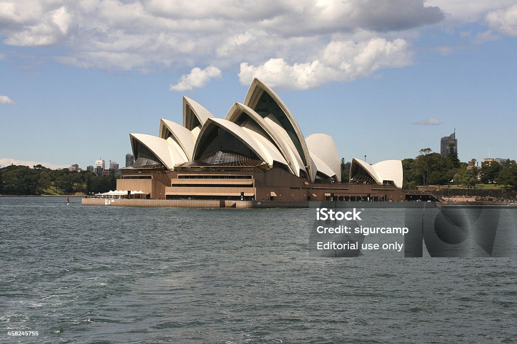 Sydney Opera House, Austrália - Foto de stock de Casa royalty-free