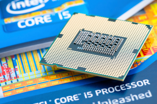 ozd, Hungary - August 24, 2012: Intel Processor Core i5 2500K