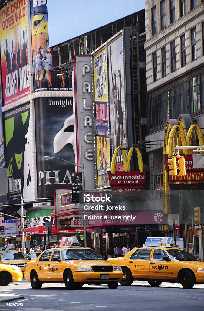 Times Square - Royalty-free 7th Avenue Foto de stock