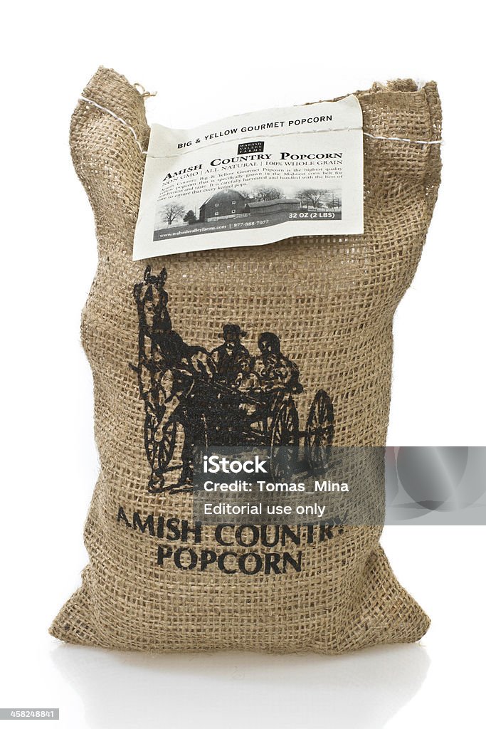 Amish Country Gourmet Popcorn - Foto stock royalty-free di Alimenti secchi