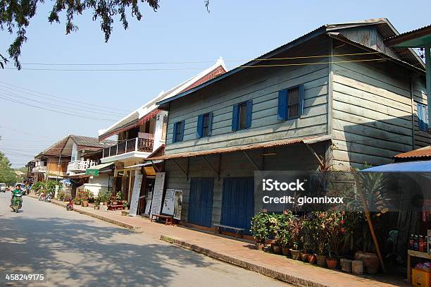 Foto de Luang Prabang Laos Street e mais fotos de stock de Casa - Casa, Destino turístico, Dia