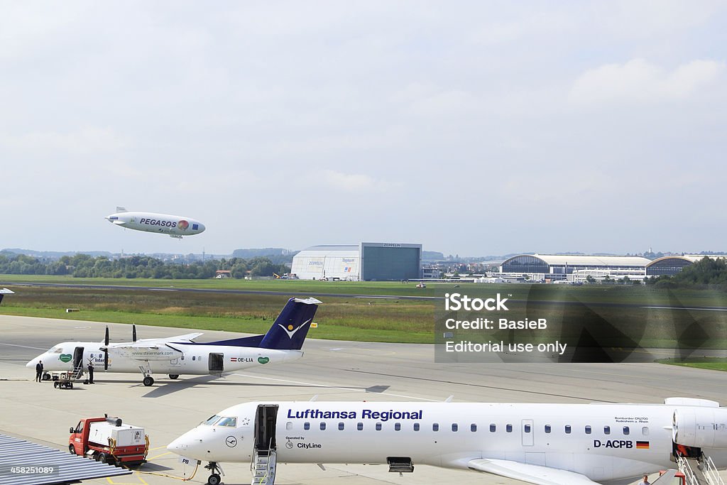 Flughafen Friedrichshafen - Lizenzfrei Friedrichshafen Stock-Foto