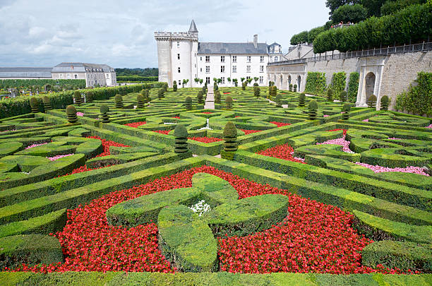 Villandry stock photo