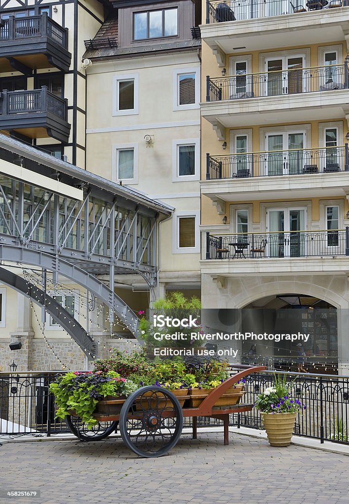 Lionshead Village, Vail, Colorado - Foto de stock de Aldeia royalty-free