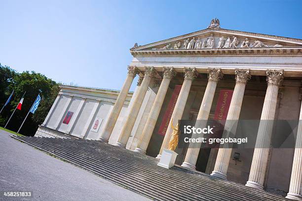 Glyptothek In München Deutschland Stockfoto und mehr Bilder von Architektonische Säule - Architektonische Säule, Architektur, Außenaufnahme von Gebäuden