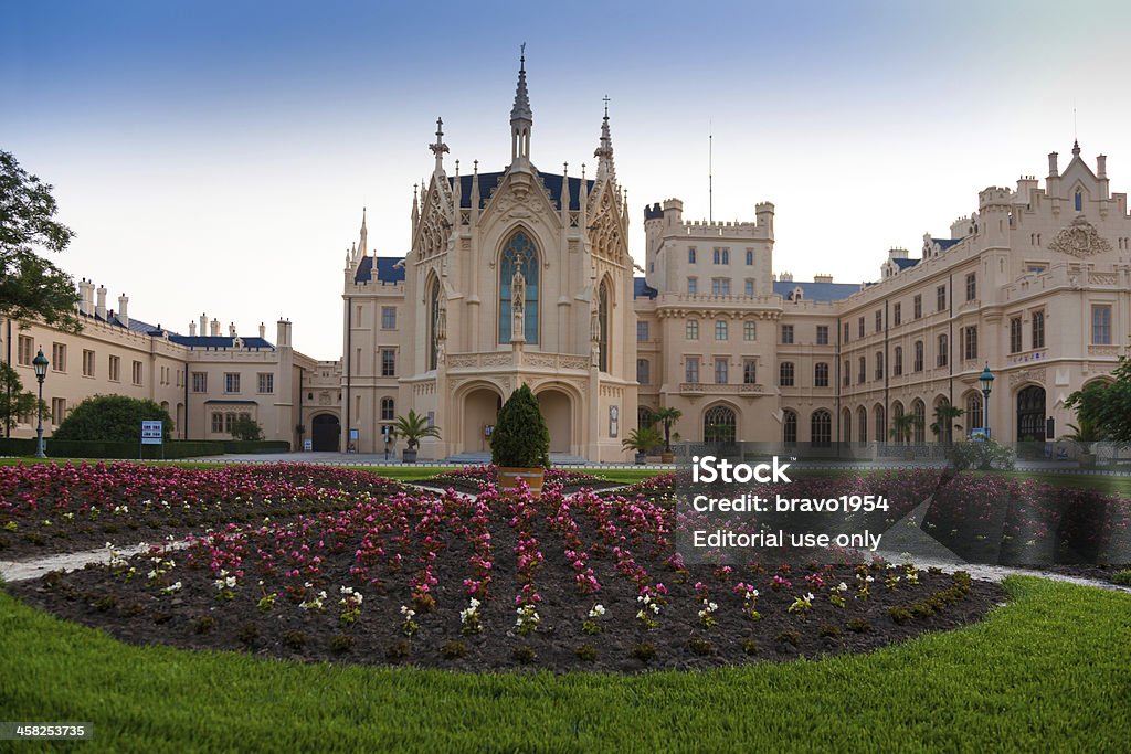 Castelo de Lednice - Royalty-free Ao Ar Livre Foto de stock