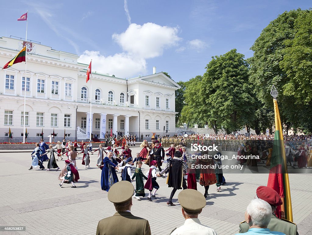 Государственный день в Вильнюсе, Литва, - Стоковые фото Литва роялти-фри