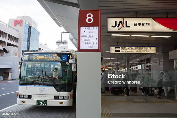 De Autocarro De Transbordo No Aeroporto Internacional De Tóquio - Fotografias de stock e mais imagens de Aeroporto