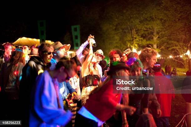 Enjoying A Live Music Event Stock Photo - Download Image Now - Adult, Adults Only, Agricultural Field