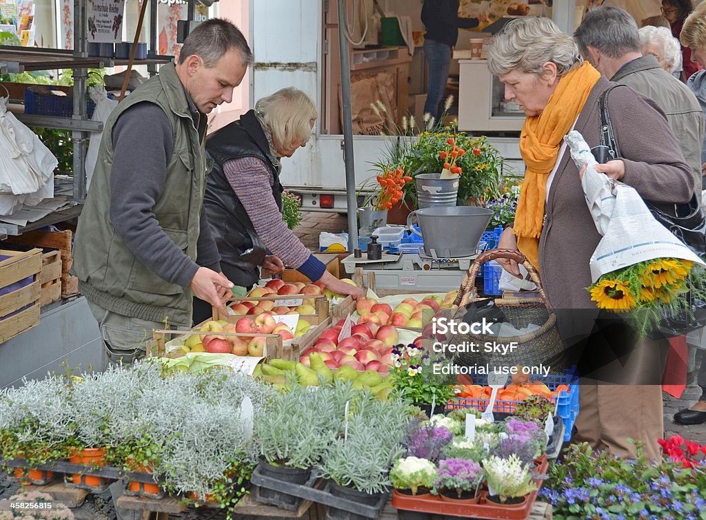 Marché en plein air - Photo de Agriculture libre de droits