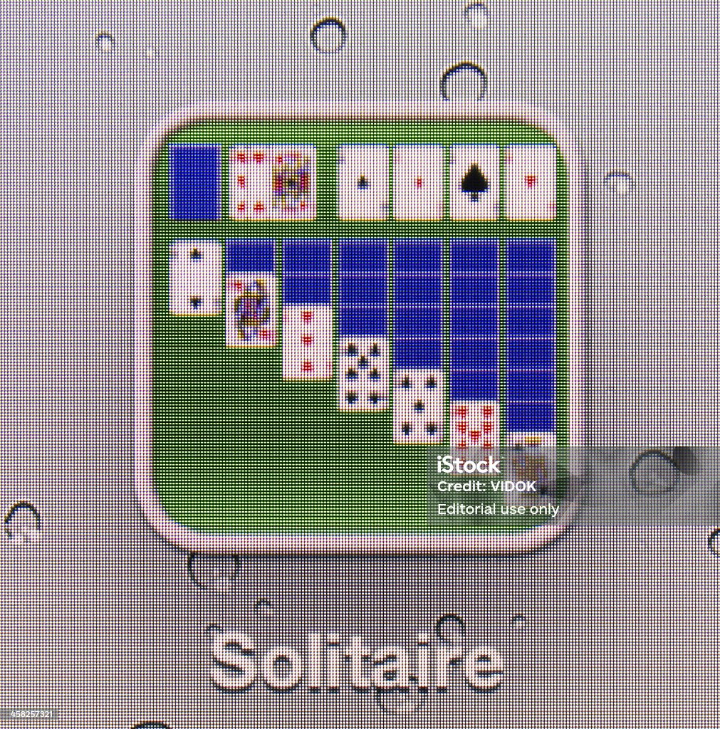 Solitare - Zbiór zdjęć royalty-free (Pasjans)