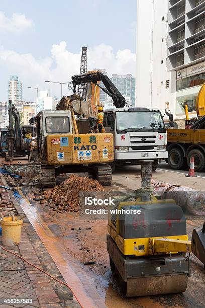 Broken Wasserpfeife In Hong Kong Stockfoto und mehr Bilder von Bauarbeiter - Bauarbeiter, Baugewerbe, China